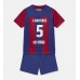 Tanie Strój piłkarski Barcelona Inigo Martinez #5 Koszulka Podstawowej dla dziecięce 2023-24 Krótkie Rękawy (+ szorty)